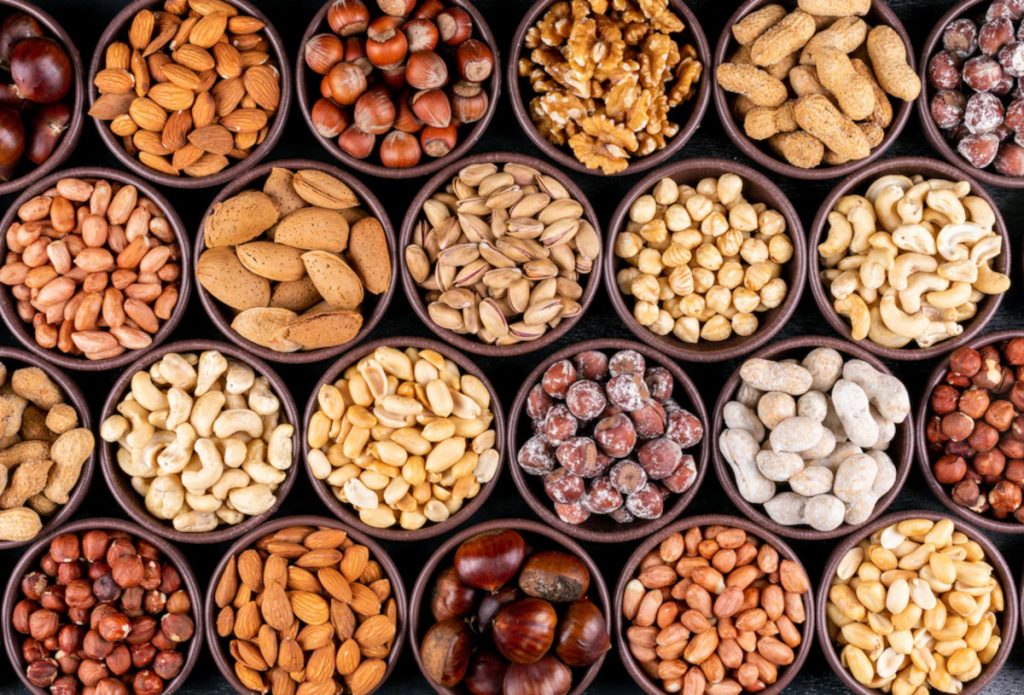 mistä saa proteiinia pähkinät
